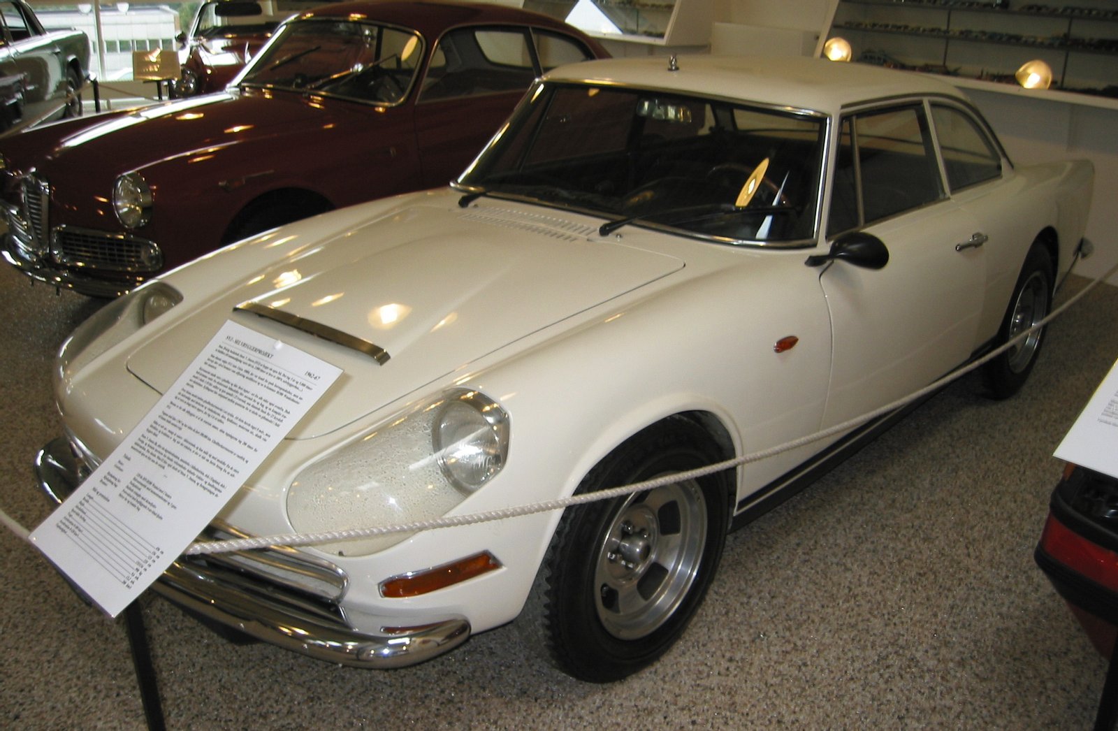 SVJ 1962-1967 in Sommer's Veteranbil Museum. | Nærum in Denmark