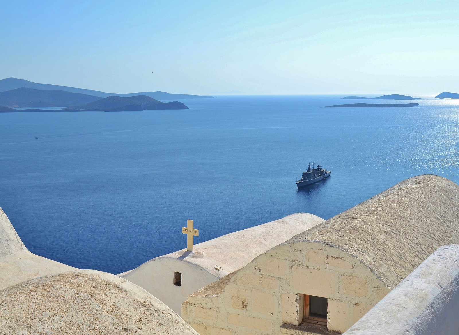 This is a photography of Natura 2000 protected area with ID | Astypalea in Greece