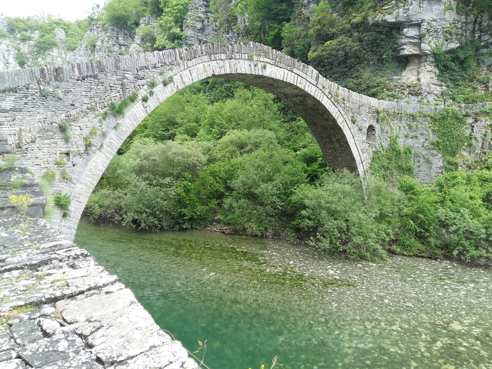 This is a photography of Natura 2000 protected area with ID | Kipoi in Greece