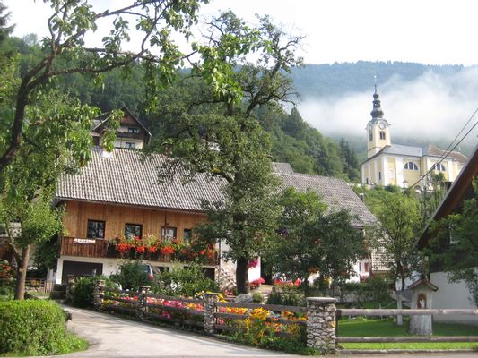 Image of Srednja vas v Bohinju in Slovenia