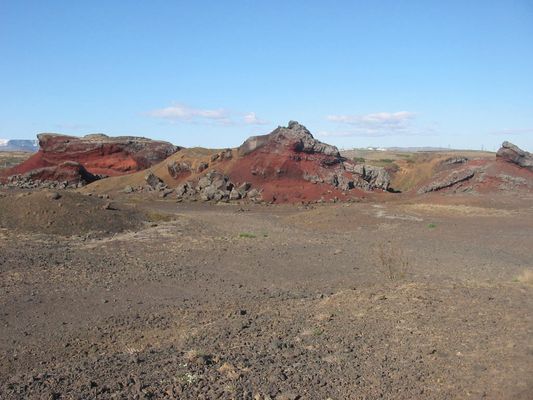 Image of Rauðhólar in Iceland