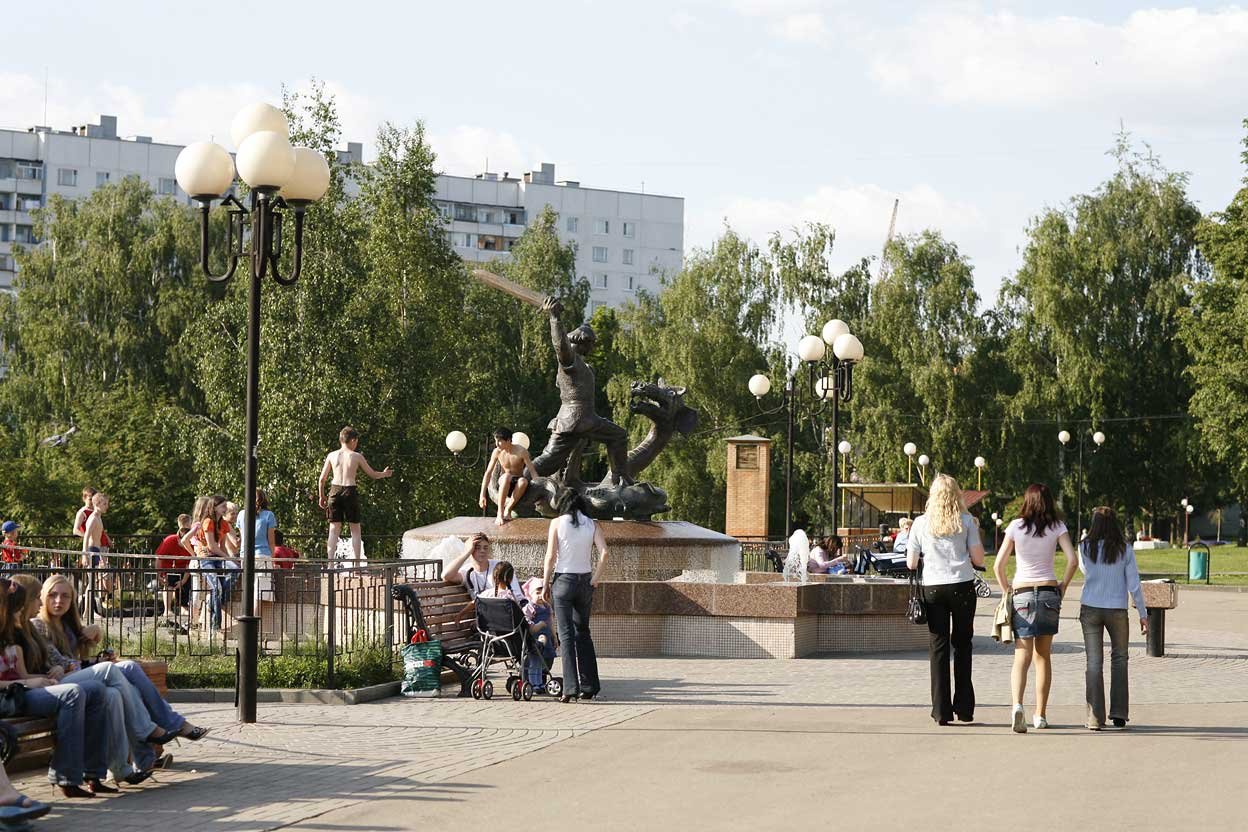 Vidnoe fountain 2 | Vidnoye in Russia