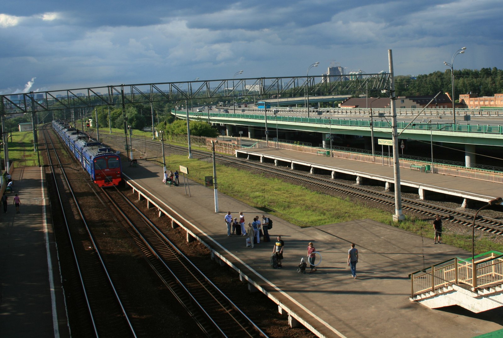 Эта платформа расположена в городе Видное | Vidnoye in Russia