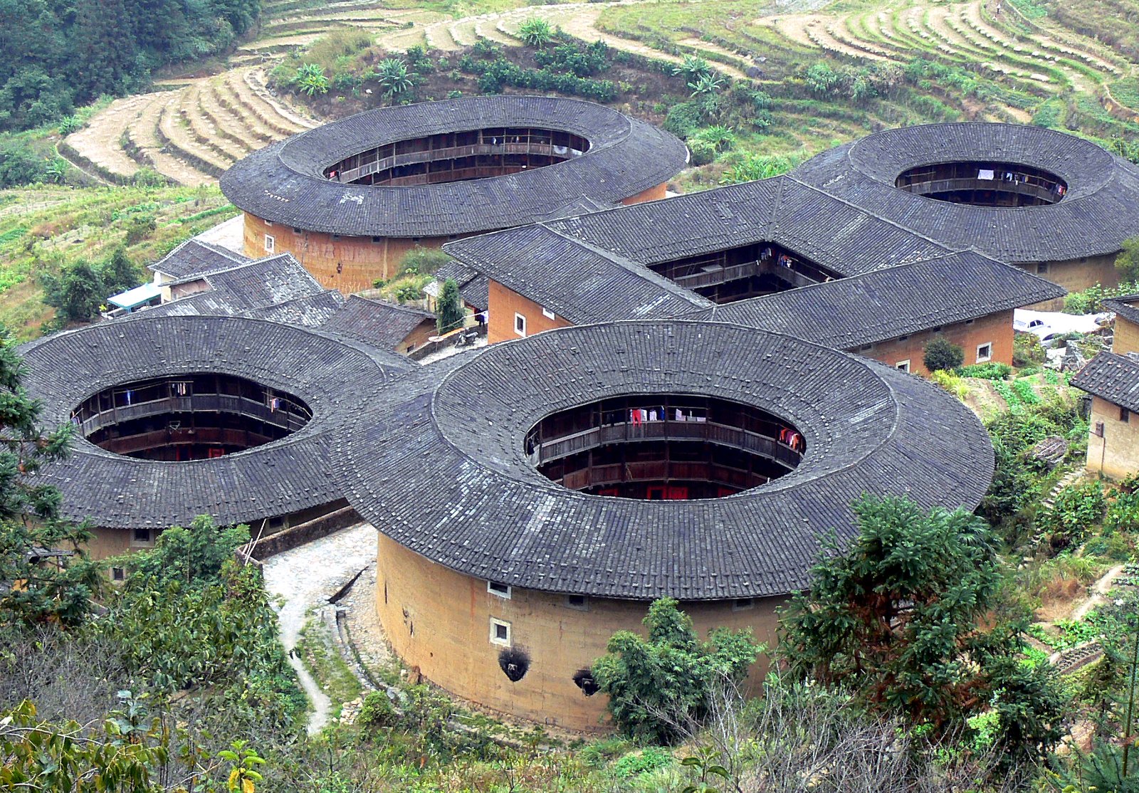 福建南靖田螺坑土楼群 | Zhangzhou in China