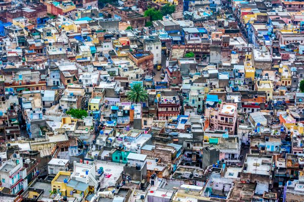Blue Rooftops in Jodhpur from the Mehrangarh Fort | Jodhpur in India