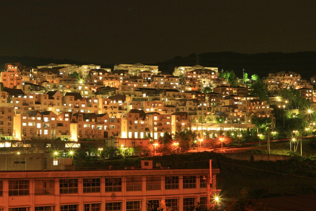 西宮名塩ニュータウン（兵庫県西宮市） | Nishinomiya in Japan