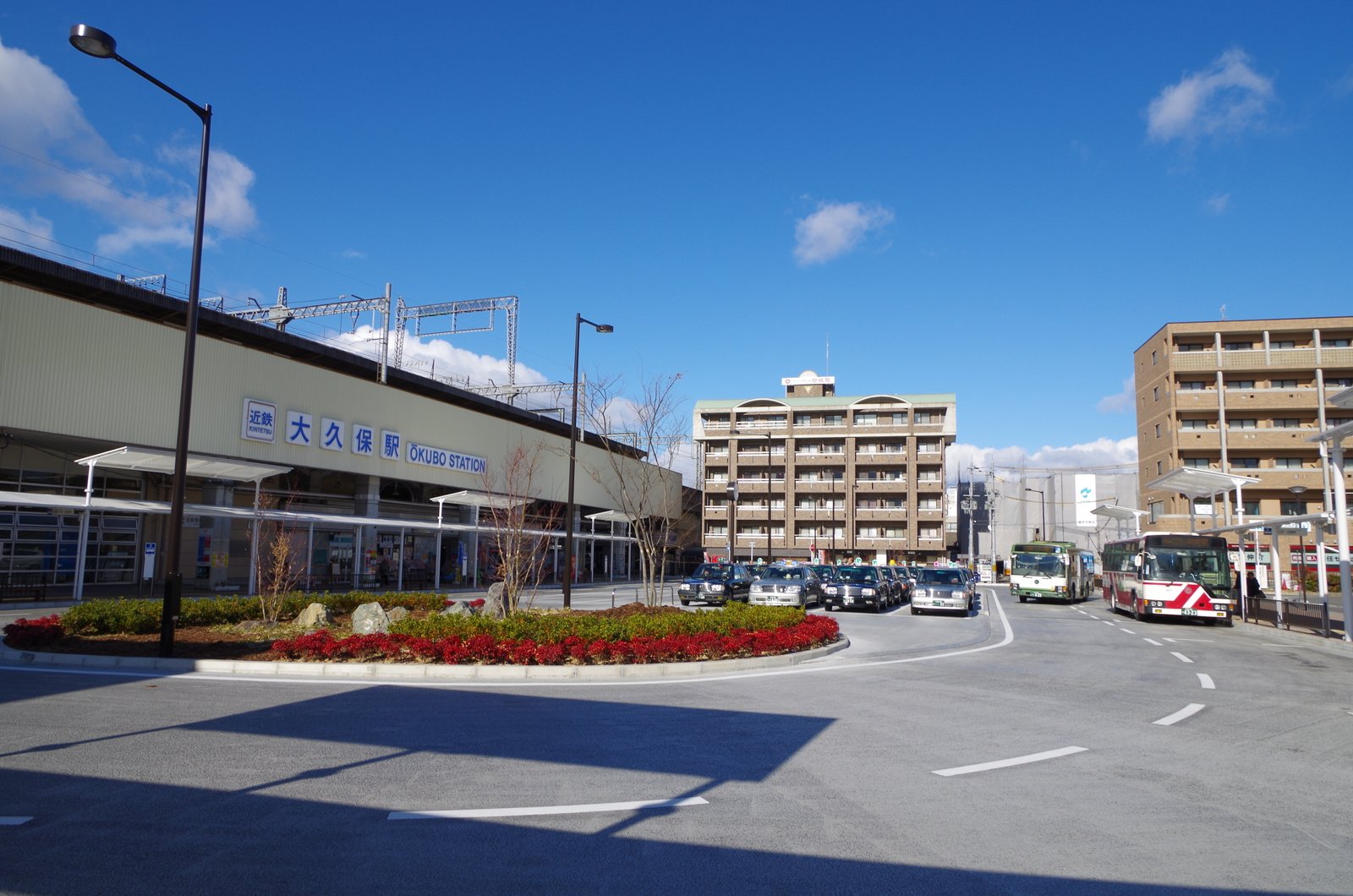 大久保駅広場 Ōkubo station square 2013.1.10 | Uji in Japan