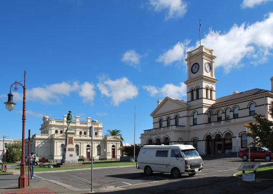 McLandress Square at en:Maryborough, Victoria | Maryborough in Australia