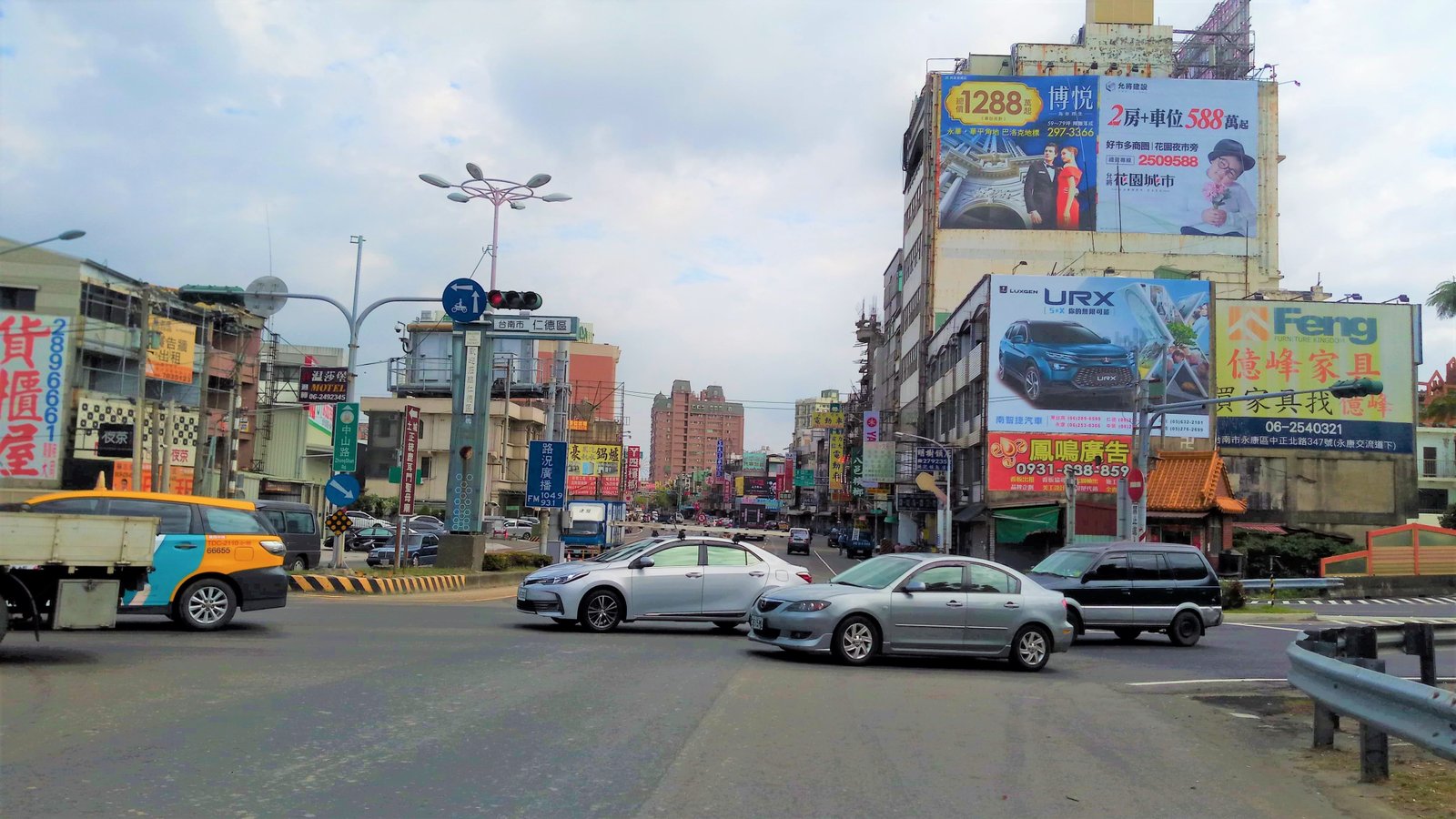 仁德交流道(北上) | Rende District in Taiwan