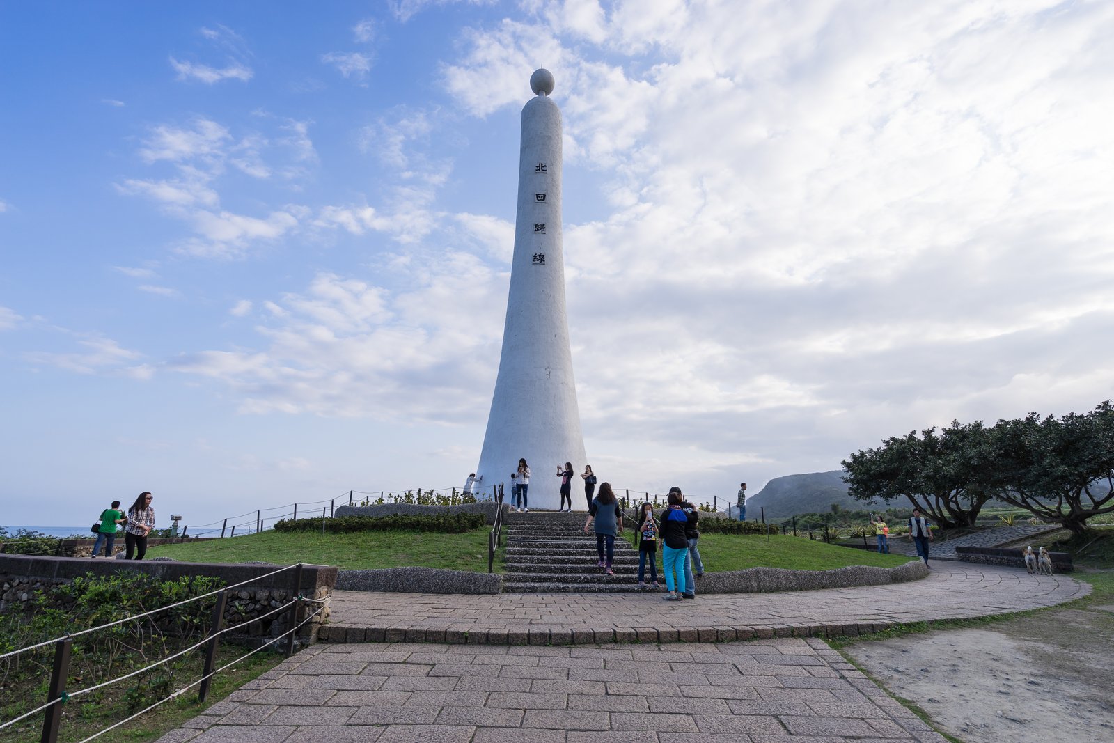 花蓮縣豐濱鄉北回歸線標誌碑。 | Fengbin in Taiwan