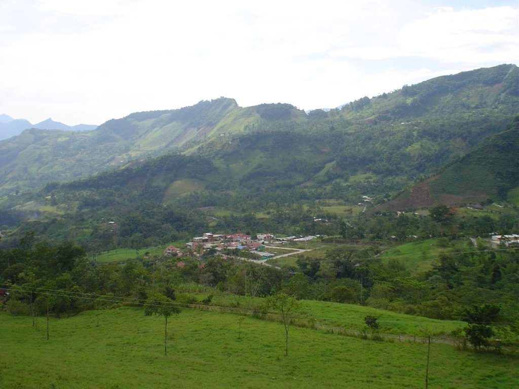 Fotografía de la inspección de Santa Rosa en el municipio de Maripi Boyaca en Colombia | Maripí in Colombia