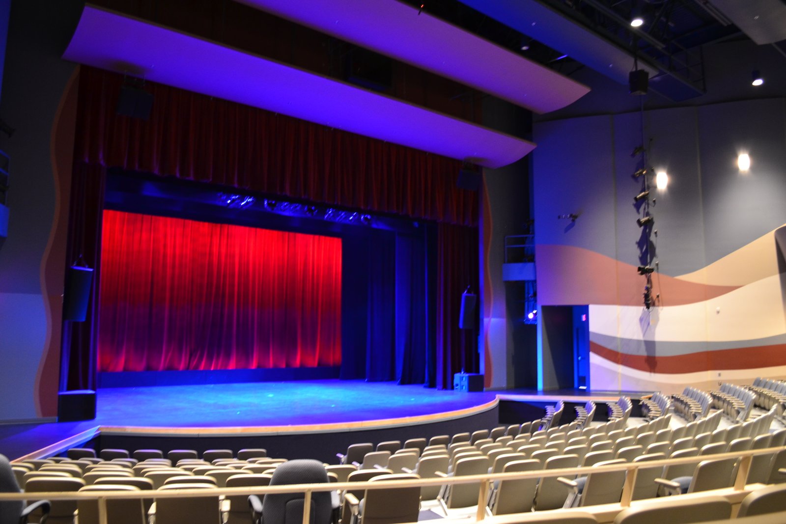 Dow Centennial Centre Shell Theatre Stage Area | Fort Saskatchewan in Canada