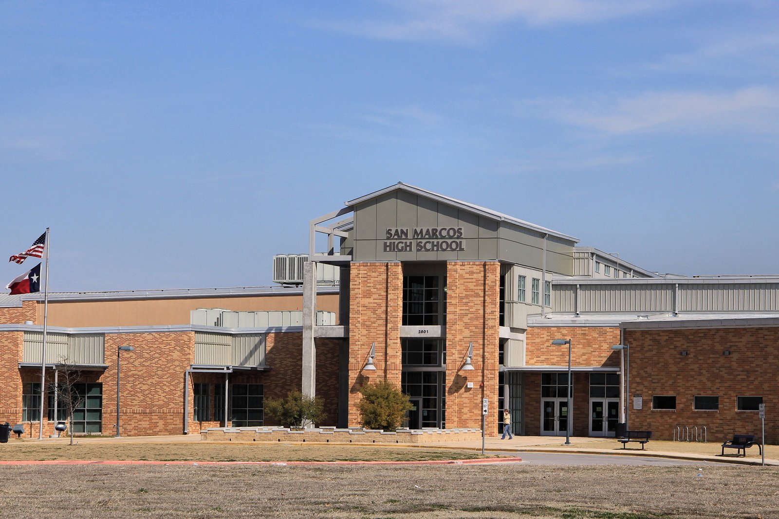 San Marcos High School in San Marcos, Texas, United States. | San Marcos in United States