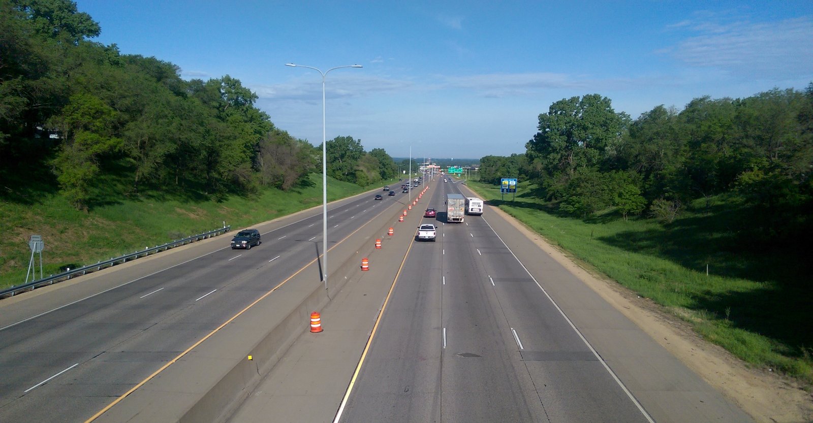 Interstate 694 in Fridley, Minnesota, USA. | Fridley in United States