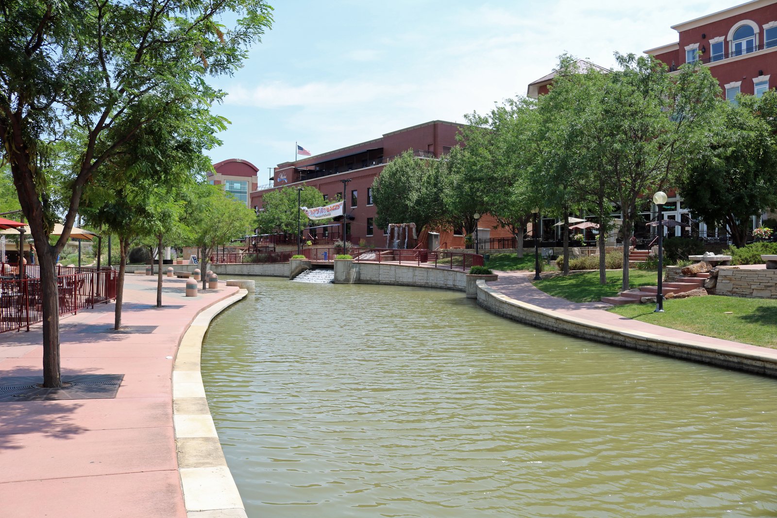 The Historic Arkansas Riverwalk of Pueblo in Pueblo, Colorado. | Pueblo in United States