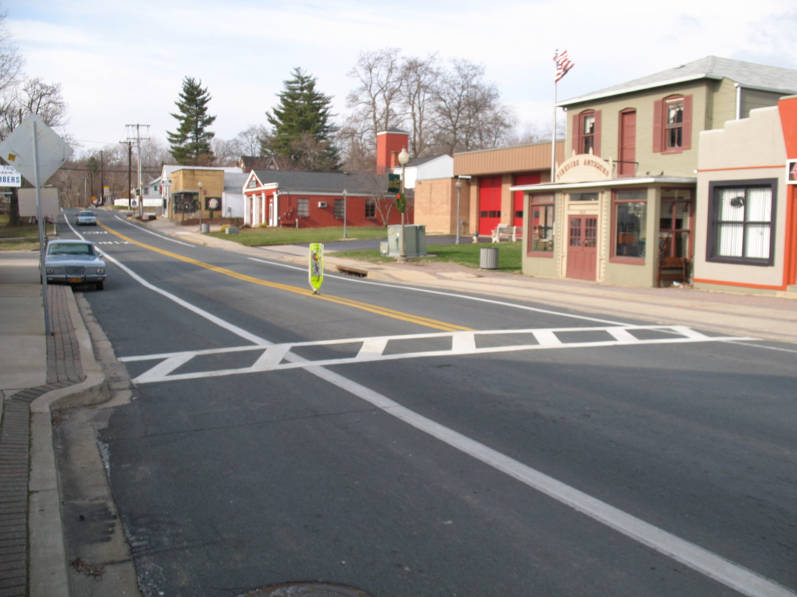 MD 564 at Chapel Avenue, old Bowie, Maryland | Bowie in United States