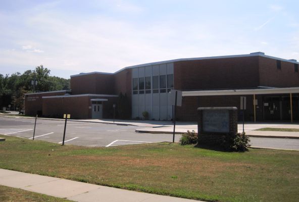 Front of the Nottingham High School in Hamilton Township, Mercer County, New Jersey (within the Chewalla Park section of the township). Photo taken along Klockner Avneue north of Hamilton Avneue (County Route 606). | Hamilton Township in United States