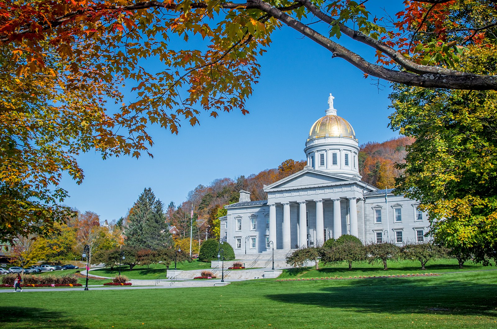 The Vermont State House in Montpelier, Vermont | Montpelier in United States
