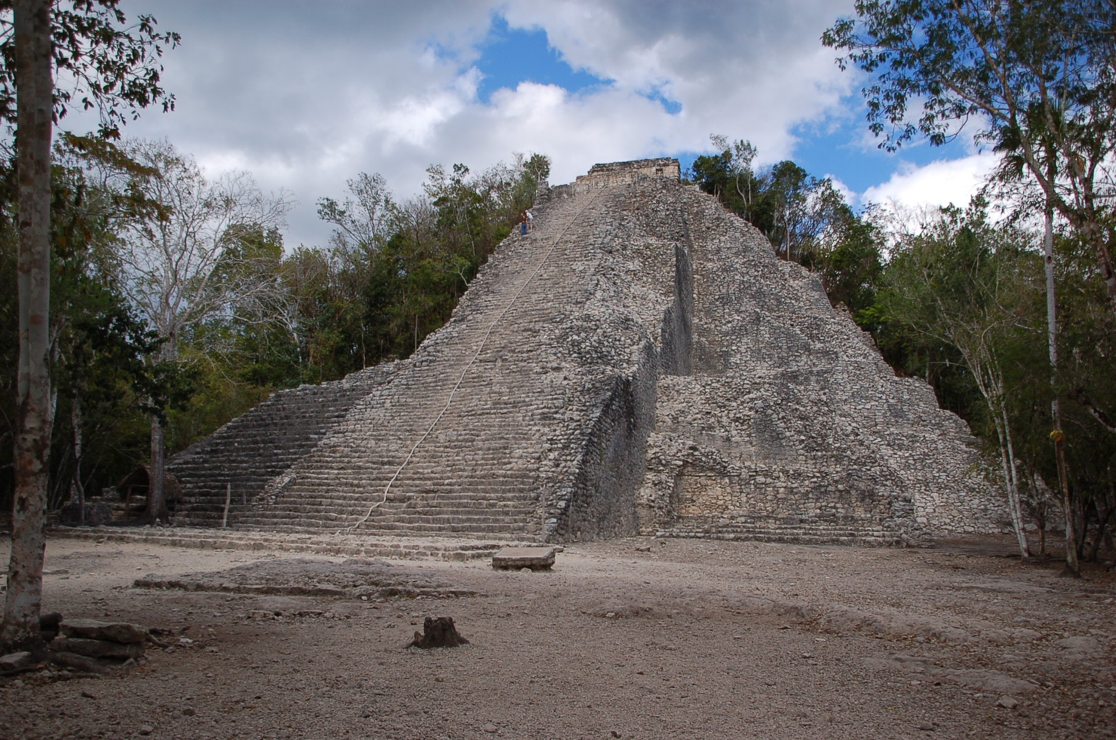 42 m de hauteur, site de Coba, Yucatán, Mexique | Coba in Mexico