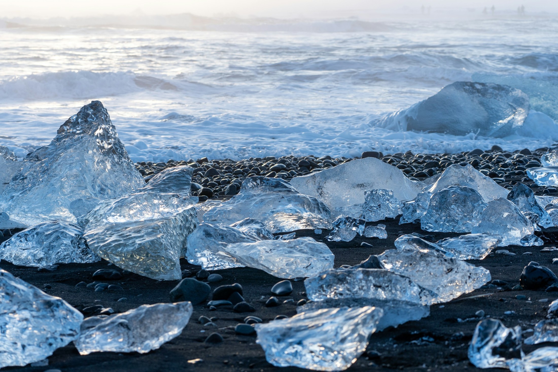 Image of Diamond Beach in Iceland